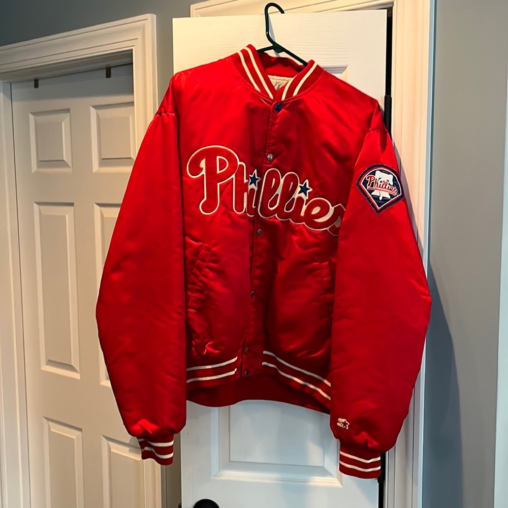 1993 Vintage Phillies Starter Jacket XL